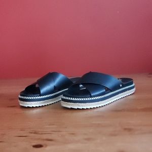Sam Edelman Slide Sandal Black Size 8M